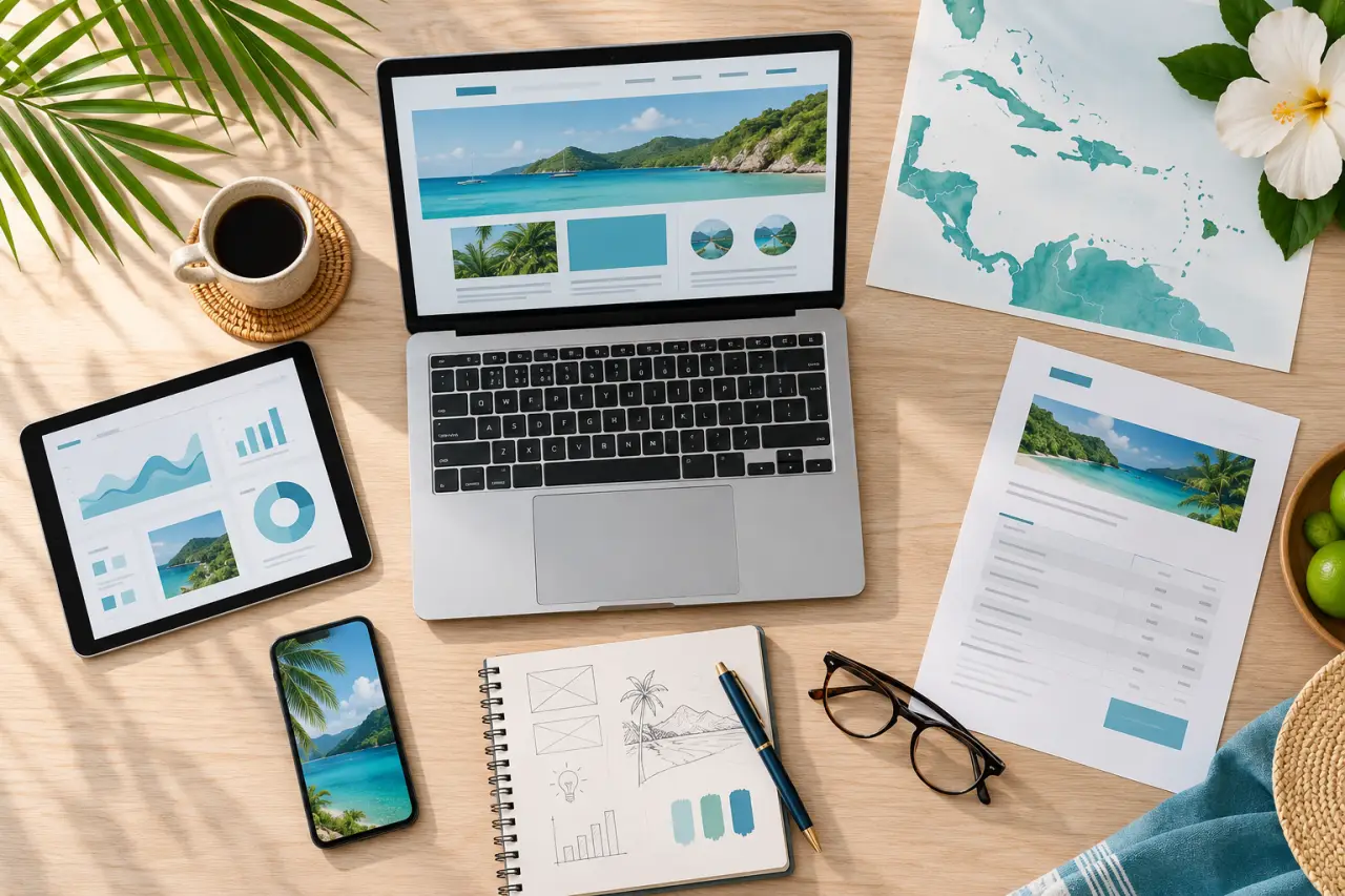 Création de site web en Guadeloupe : exigez un devis qui précise le coût, les accès et le suivi