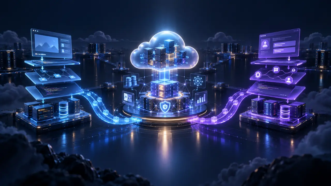 Architecture logicielle moderne pour une application SaaS scalable