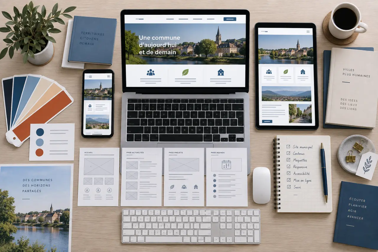 Créer un site de campagne municipale, avec une séparation stricte des supports