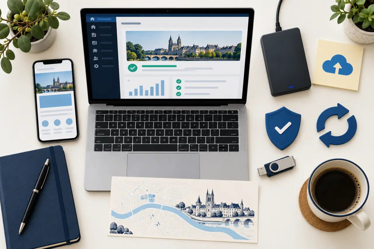 La maintenance WordPress à Tours stabilise votre site, des sauvegardes aux évolutions