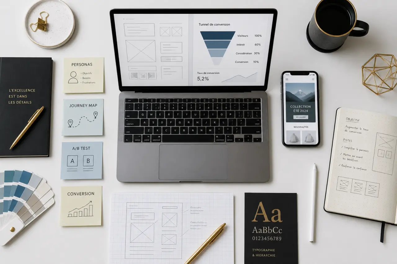UX Design : luxe esthétique ou levier stratégique de conversion ?