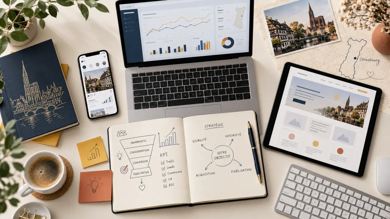 Expert webmarketing en Alsace : les leviers à choisir selon vos objectifs