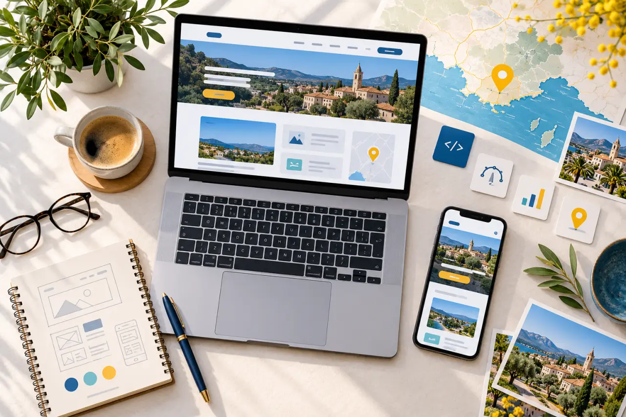 Création de site internet à La Crau : transformez votre visibilité locale en demandes de devis